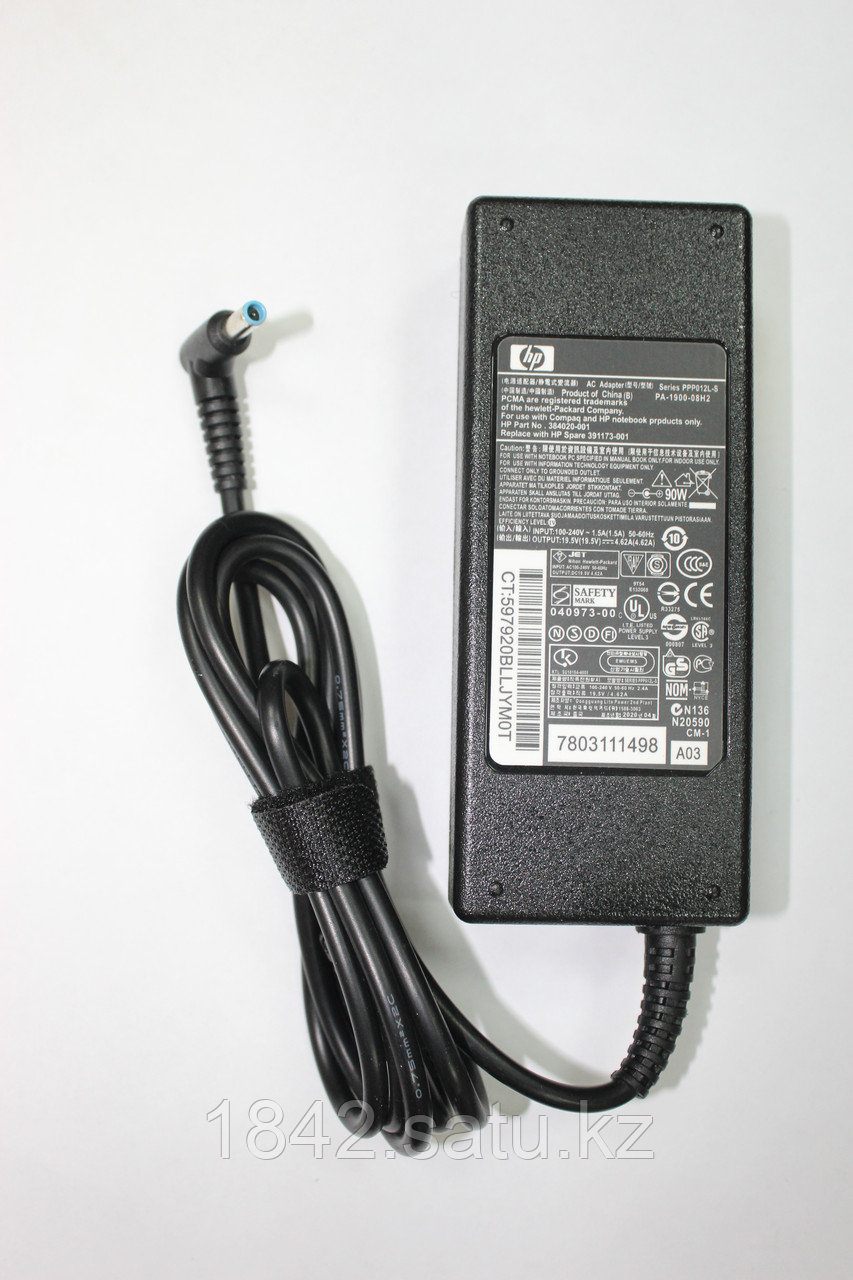 Зарядное устройство для ноутбука HP 19.5 v, 4.62А, 4.5x3.0мм(без ...