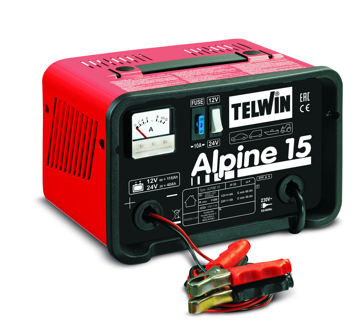 Зарядное устройство ALPINE 15 230V 12-24V (807544) - фото 1 - id-p88135746