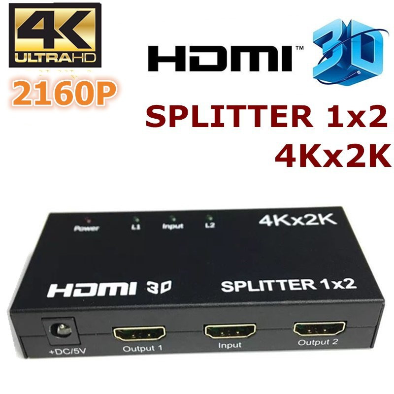 HDMI splitter 1x2 - фото 1 - id-p88141214