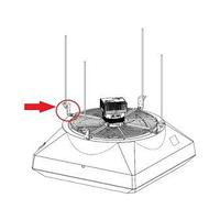 Набор потолочных держателей Volcano