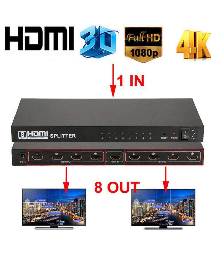 HDMI splitter 1x8