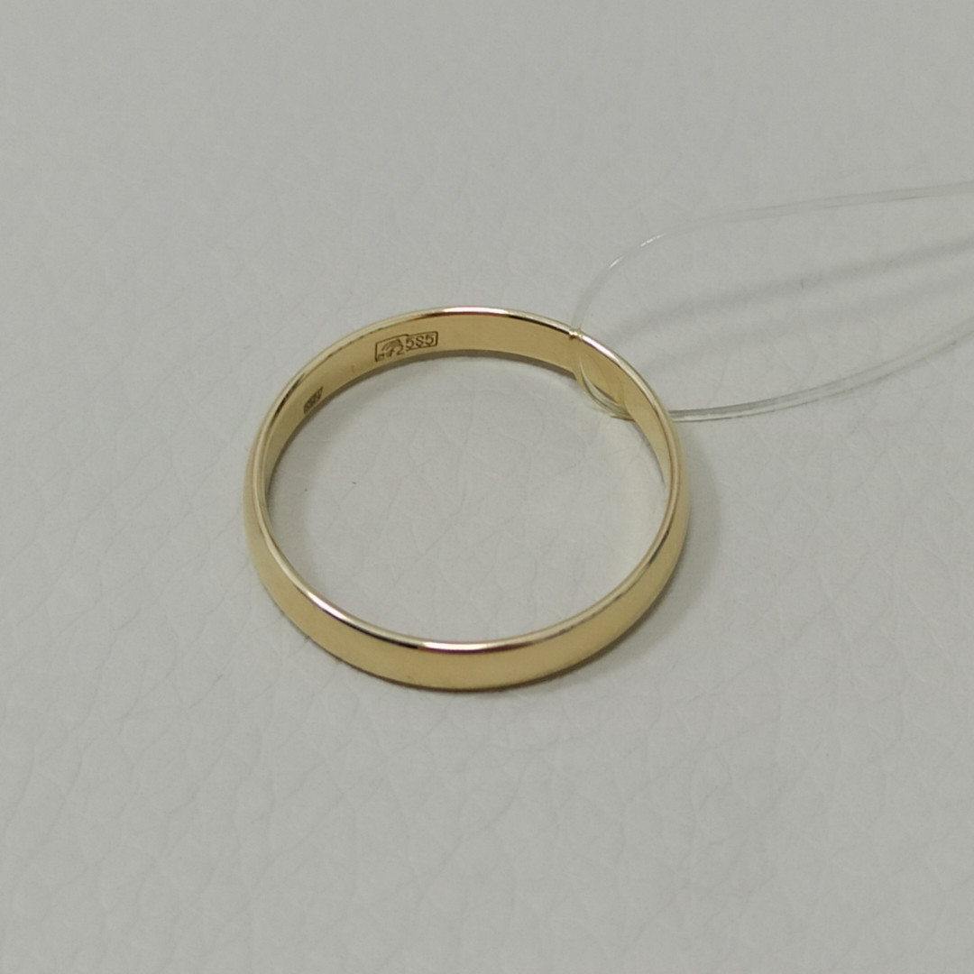 Обручальное кольцо / 17,5 размер (Шоурум) - фото 3 - id-p88146105