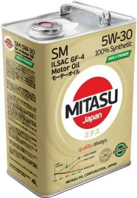 MITASU MOLY-TRiMER SM/CF 5W-30 100% Synthetic 4L