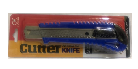 Нож канцелярский 18мм KNIFE