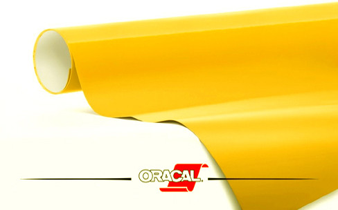 Автовинил ORACAL 970 256GRA 1.52m*50m Транспортно желтый глянец - фото 1 - id-p88155885