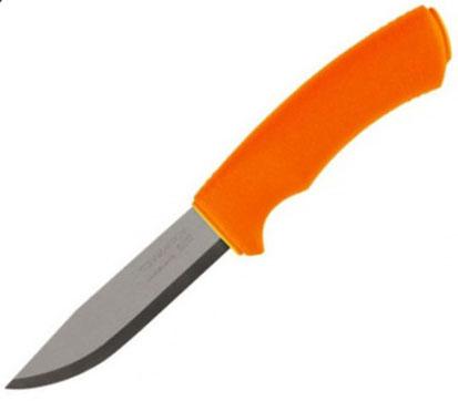 Нож MORAKNIV BUSHCRAFT steinless Hi-Vis Orange