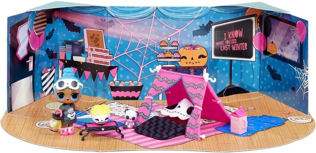 LOL Surprise Furniture – третья серия Sleepover with Sleepy Bones