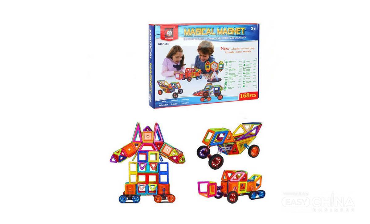 Детский конструктор Magical Magnet 168 деталей