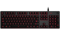 Механическая клавиатура LOGITECH G413 Mechanical Gaming Keyboard - CARBON - RUS - USB - INTNL - RED LED