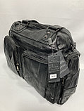 Дорожная сумка "Cantlor" из экокожи (высота 33 см, ширина 39 см, глубина 14 см), фото 2