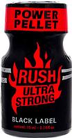 Возбуждающее средство Китай попперс Rush Ultra Strong - Black Label 10ml.