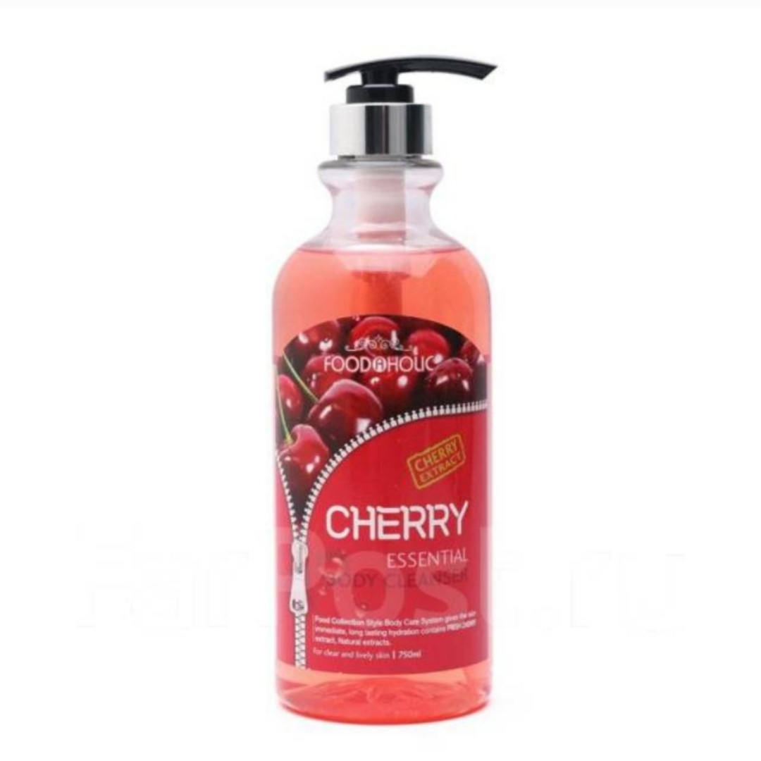 Гель для душа с экстрактом вишни FOODaHolic Cherry Essential Body Cleanser 750 ml.