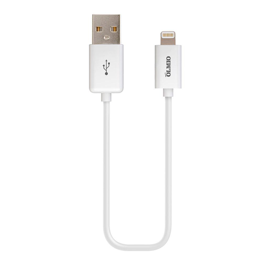 Кабель Olmio lightning 3м белый