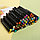 Набор маркеров 3D-TOUCH Twin Art в кейсе для скетчинга (Черный / 12 фломастеров), фото 4