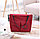 Водоотталкивающая сумка для путешествий непромокаемая H.K.Storage красная, фото 5
