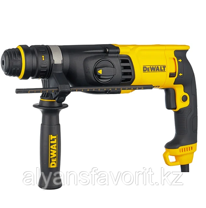 DeWalt, D25134K, Трехрежимный 2-кг SDS-plus перфоратор, 26 мм, 800 Вт + БЗП патрон, фото 2