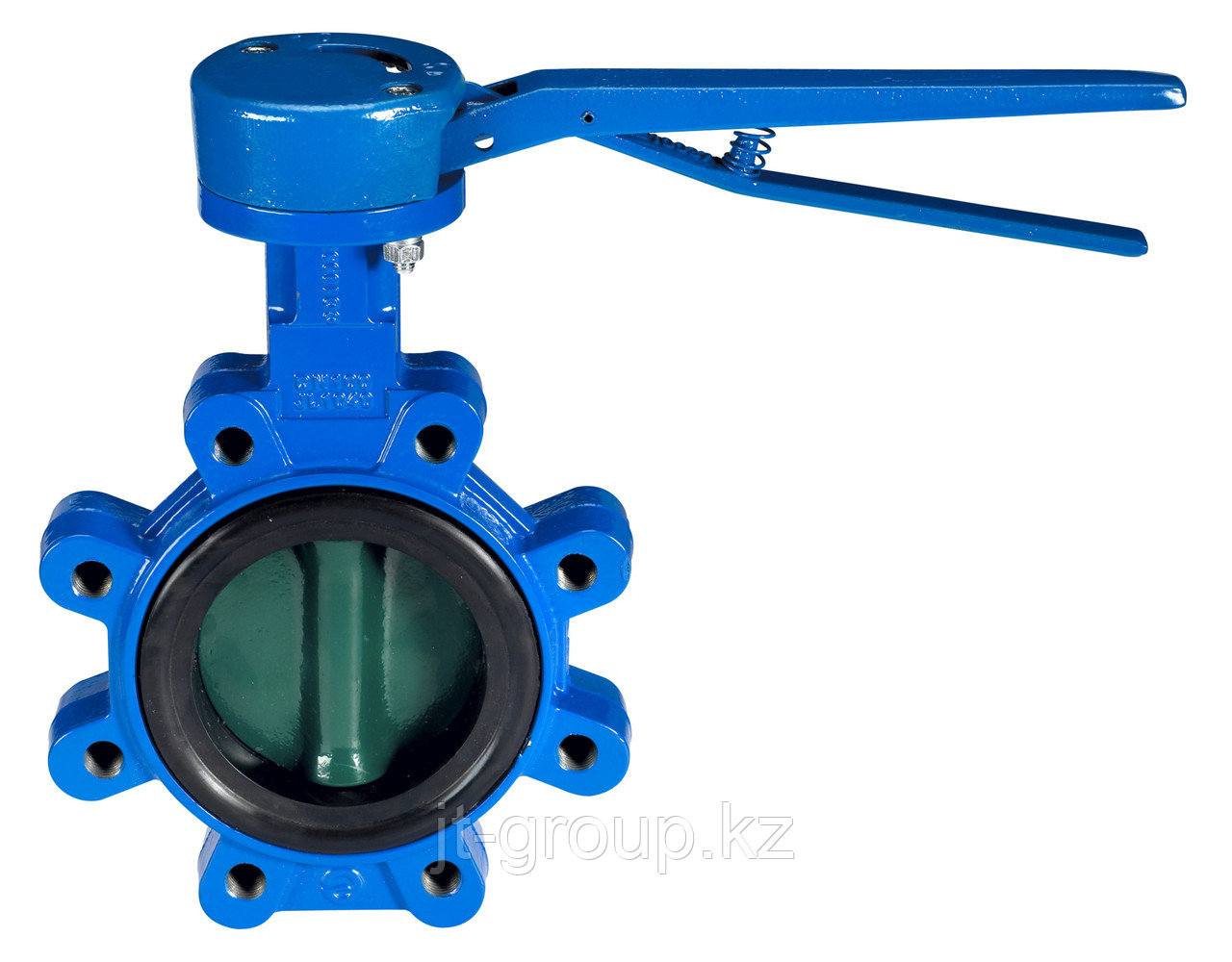 Дисковый поворотный затвор VFY-WH Ду 125 с рукояткой; диск-чугун (GGG40); Ру16, Тм=120 °С
