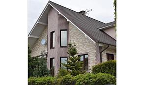 Декоративное покрытие Фасад АМК кирпич МИКС