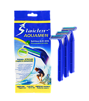 Набор одноразовых станков для бритья Slaider Aquamen, 3 шт