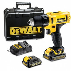 DeWalt, DCD710C2, 10 мм компактная дрель/шуруповёрт XR Li-Ion, 10.8 В