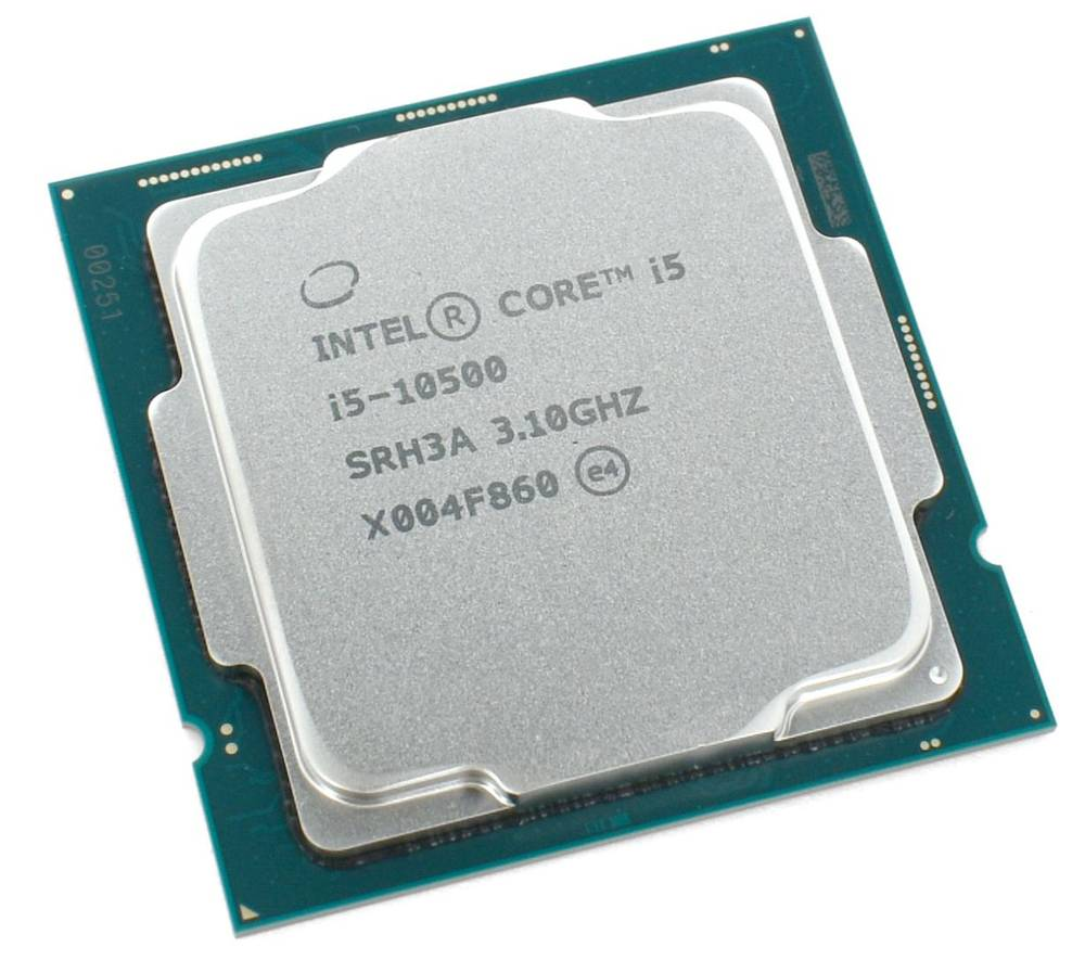 Процессор Intel Core i5-10500 3,1GHz (4,5GHz) 12Mb 6/12 Core Comet Lake Intel® UHD 630 65W FCLGA1200 Tray - фото 1 - id-p88206575