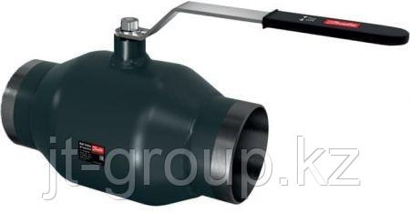 Шаровой кран JiP Standard WW Ду 40 под приварку с рукояткой,Тм=150°С, Ру16 бар