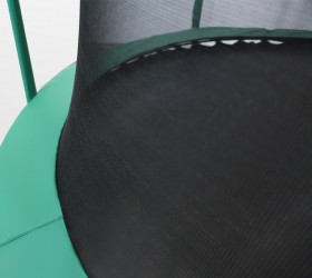 Батут ARLAND премиум 8FT с внутренней страховочной сеткой и лестницей (Dark green) - фото 6 - id-p75893898
