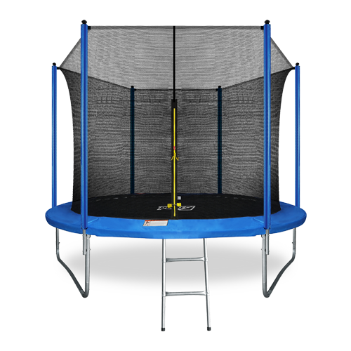 Батут ARLAND 10FT с внутренней страховочной сеткой и лестницей (Blue) - фото 1 - id-p75893910