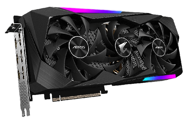 Видеокарта GIGABYTE AORUS GeForce RTX 3060 Ti  8G, фото 2