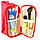 Органайзер для хранения косметики и аксессуаров складной подвесной Wosh bag красный, фото 6