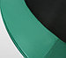 Батут ARLAND Premium 10 ft inside с внутренней страховочной сеткой и лестницей (Dark green), фото 4