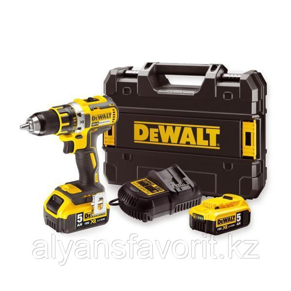 DeWalt, DCD791P2, Бесщеточная аккумуляторная дрель, 2 ск, 70Нм,2х5Ah - фото 1 - id-p88209231