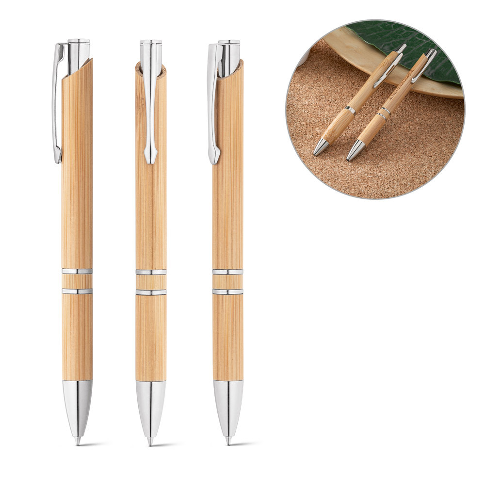 Шариковая ручка из бамбука, BETA BAMBOO - фото 5 - id-p88209251