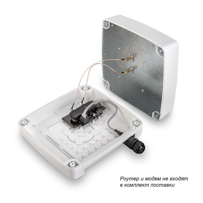 Широкополосная 3G/4G MIMO антенна, KAA15 1700/2700 U-BOX RJ45 (с гермовводом RJ-45) - фото 9 - id-p88209279