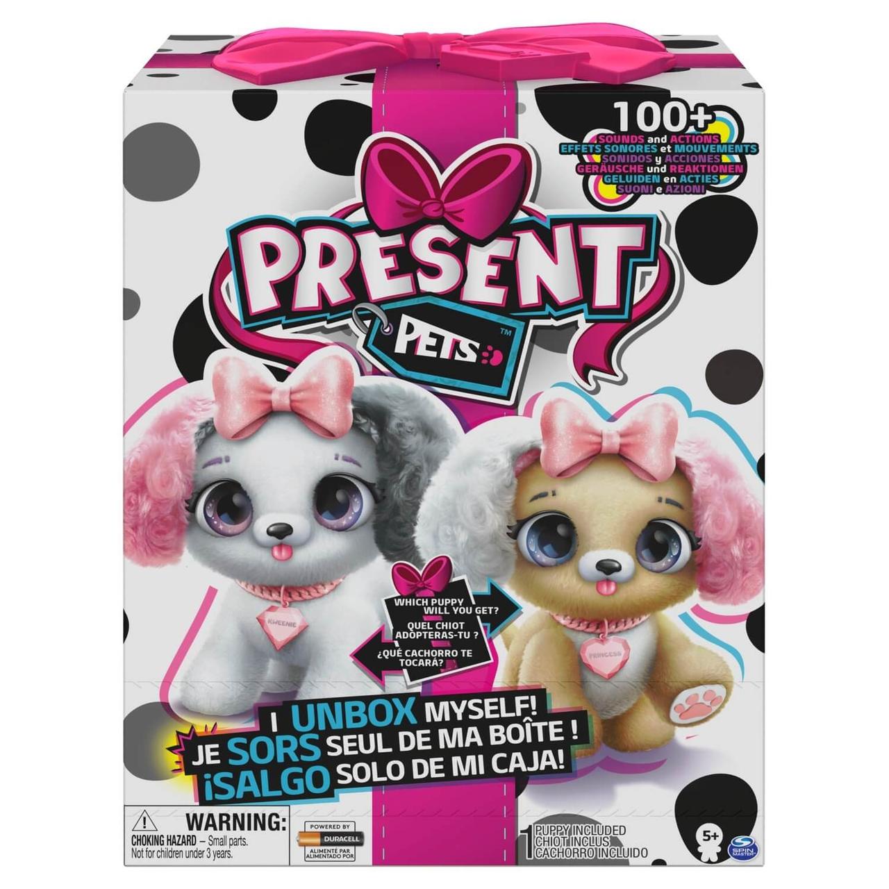 Игрушка Презент петс интерактивный щенок Present Pets