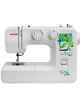 Швейная машинка JANOME-550 85Вт,15операций,петля плуавтомат