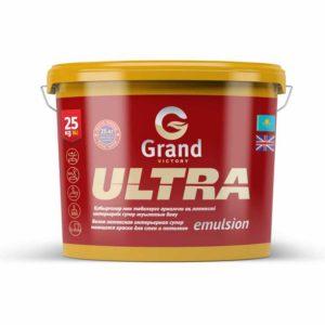 Латексно-акрилатная краска для внутренних работ ULTRA Emulsion 25кг