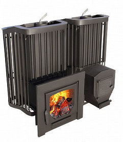 Печь банная Варвара Терма Каменка Панорама Мини, 12 м3