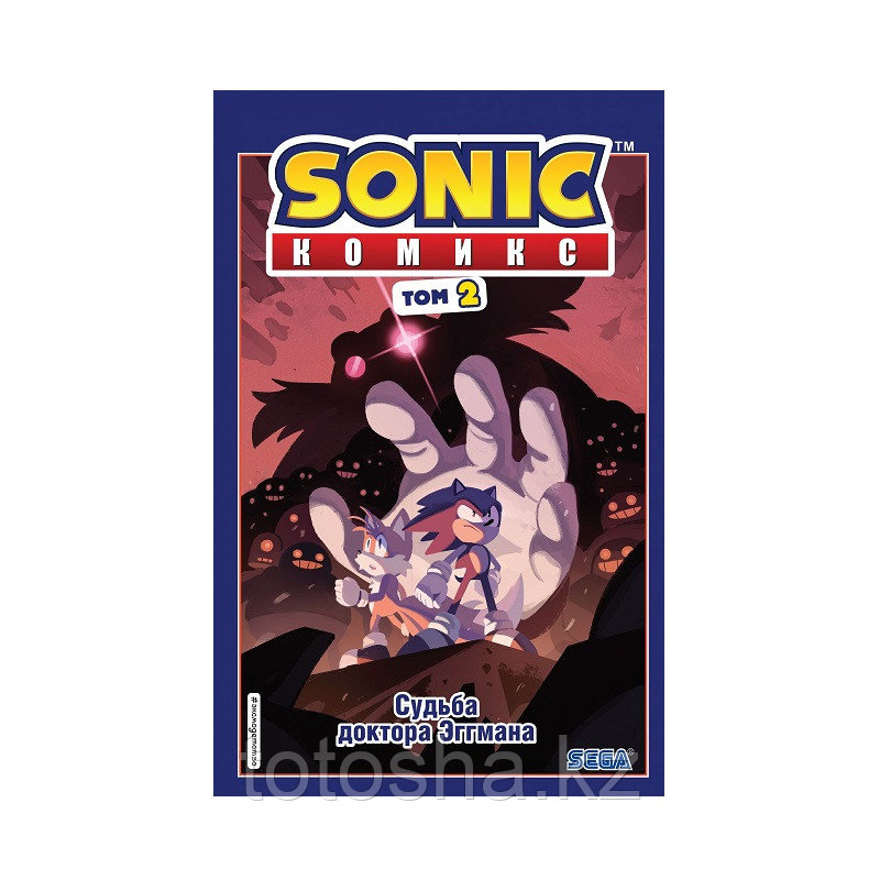 Книга «Sonic. Судьба доктора Эггмана. Комикс. Том 2 (перевод от Diamond Dust и Сыендука)» Флинн Й.