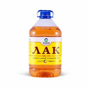 Лак алкидный ПФ 170 Универсальная пентафталевая краска 4л