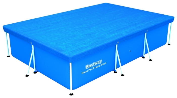 Тент для каркасного бассейна,прямоугольный 300*201 см Bestway