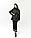 Женский куртка-плащ (короткий, черный), фото 2