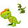 Junior Megasaur 16922 2 динозавра, световые и звуковые эффекты, фото 2