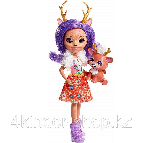 Mattel Enchantimals FNH23 Кукла Данесса Оления, 15 см