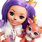 Mattel Enchantimals FNH23 Кукла Данесса Оления, 15 см, фото 7