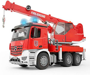 Пожарная машина автокран MB Arocs с модулем со световыми и звуковыми эффектами 03-675