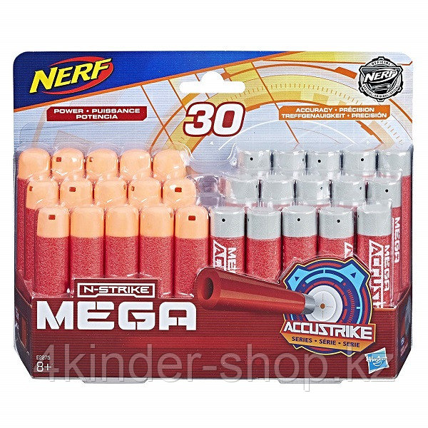 Игрушка стрелы Hasbro Nerf НЁРФ МЕГА 30 штук