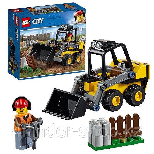 LEGO CITY Транспорт: Строительный погрузчик 60219