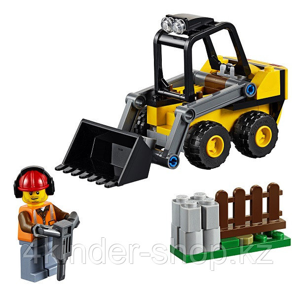 LEGO CITY Транспорт: Строительный погрузчик 60219 - фото 3 - id-p88224071