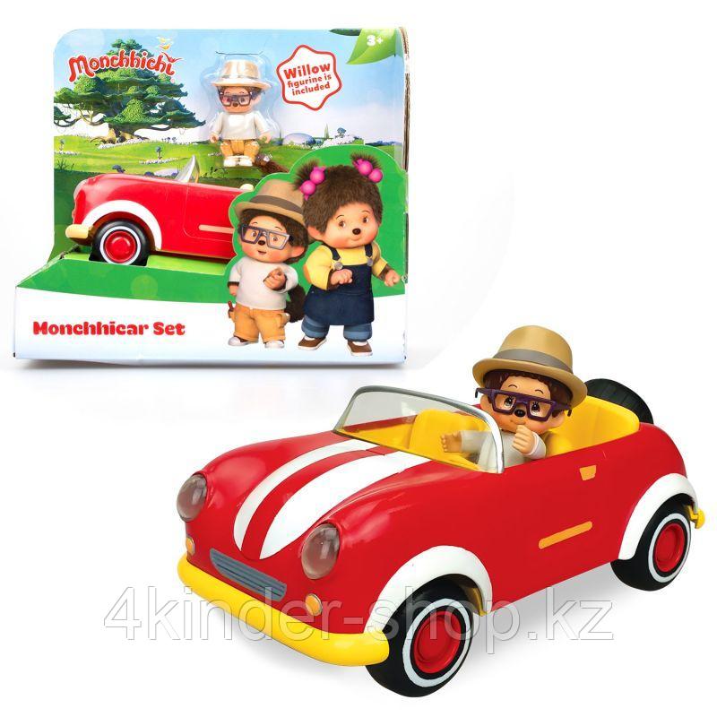 Игровой набор Кабриолет с фигуркой Monchhichi Вилли 7,5 см 81513